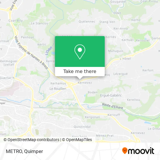 METRO map