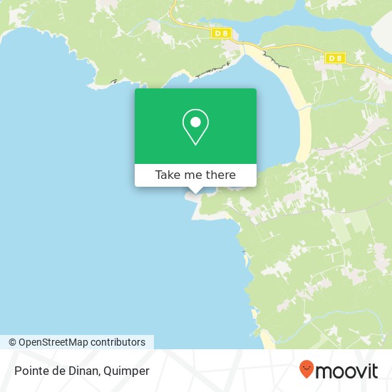 Pointe de Dinan map