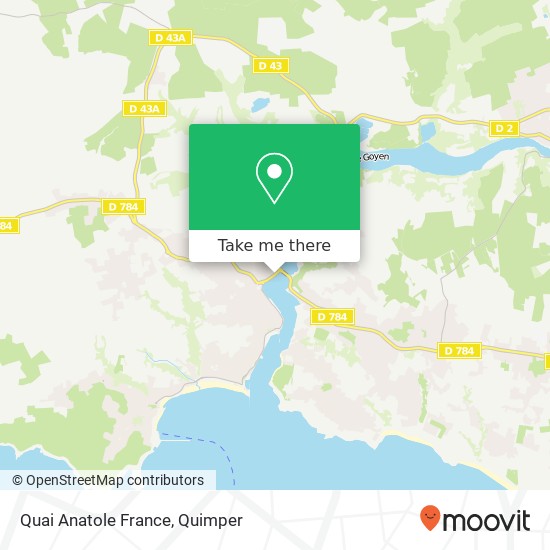 Quai Anatole France map