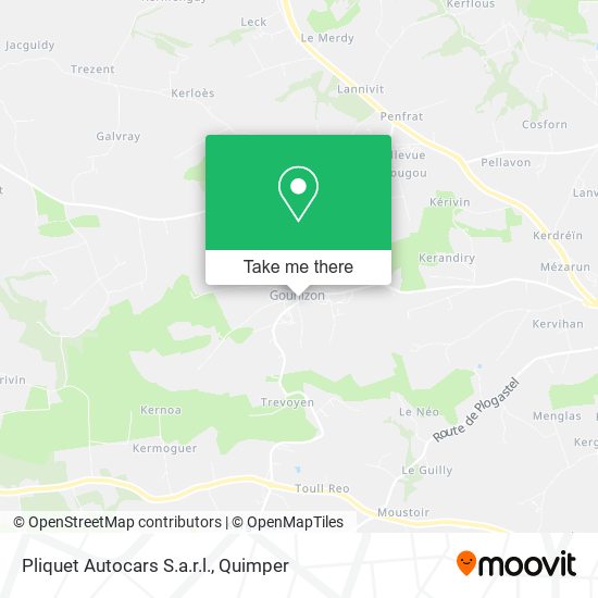 Pliquet Autocars S.a.r.l. map