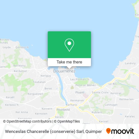 Wenceslas Chancerelle (conserverie) Sarl map