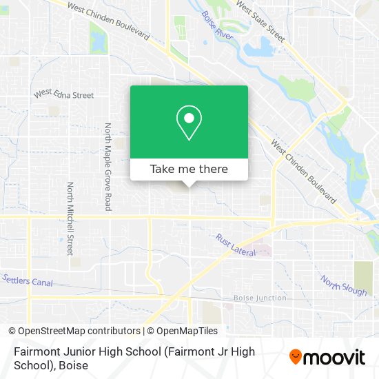 Fairmont Junior High School map