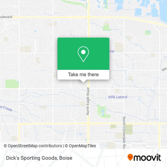 Dick's Sporting Goods map