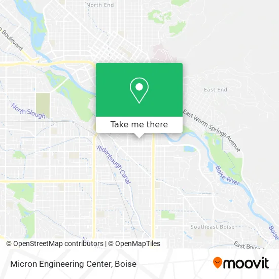 Micron Engineering Center map