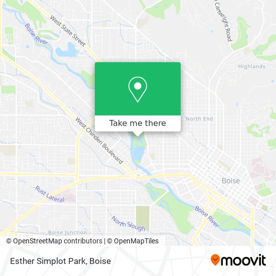 Esther Simplot Park map