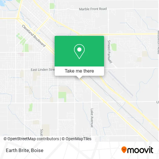 Earth Brite map