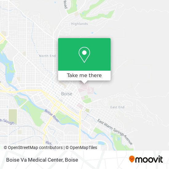 Boise Va Medical Center map