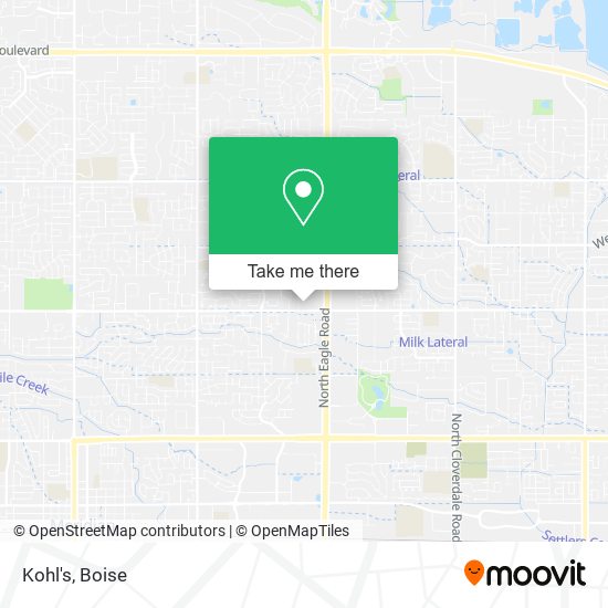 Kohl's map