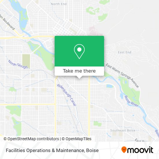 Facilities Operations & Maintenance map