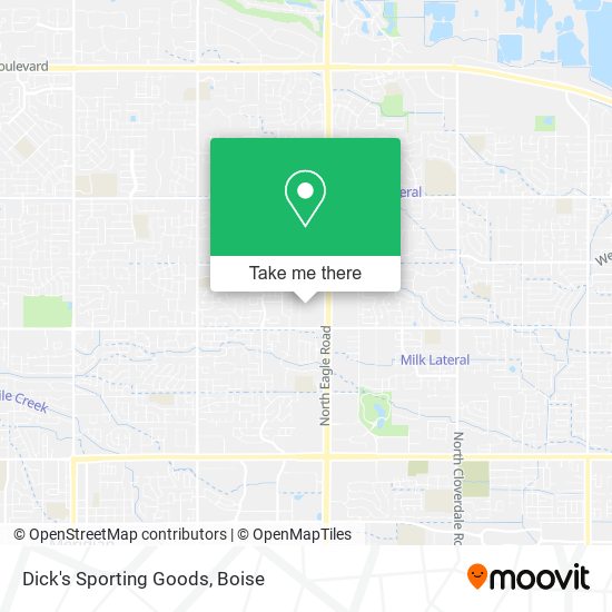 Dick's Sporting Goods map