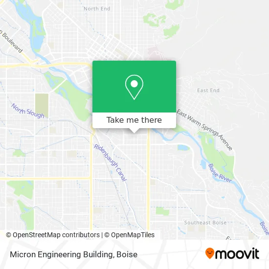 Micron Engineering Building map