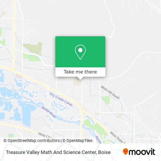 Treasure Valley Math And Science Center map