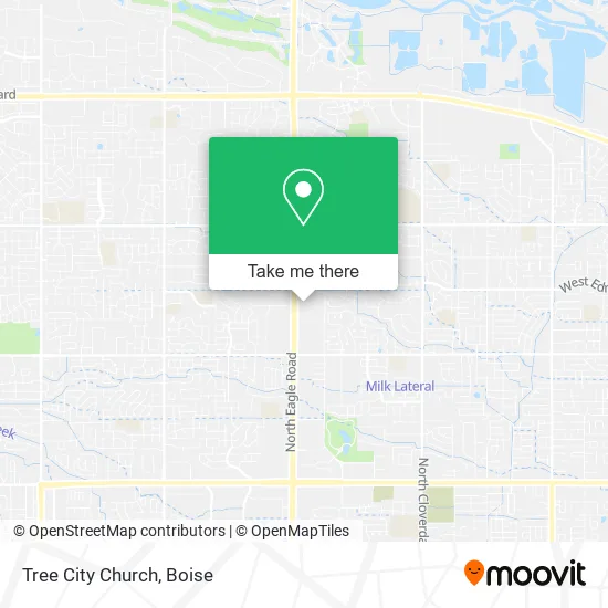 Tree City Church map