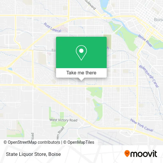 Mapa de State Liquor Store