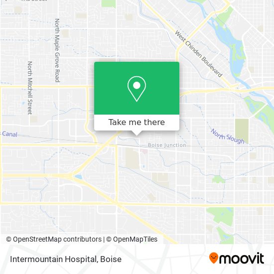 Mapa de Intermountain Hospital