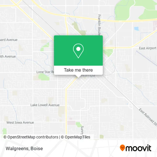 Walgreens map