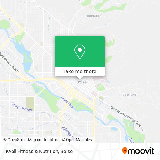 Kvell Fitness & Nutrition map