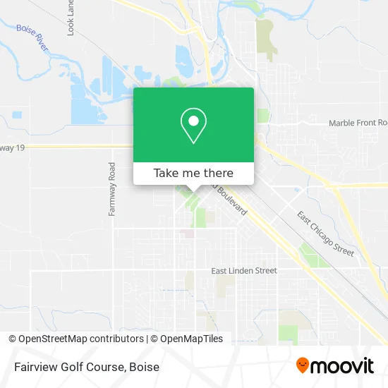 Fairview Golf Course map