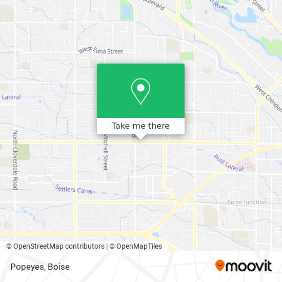 Popeyes map