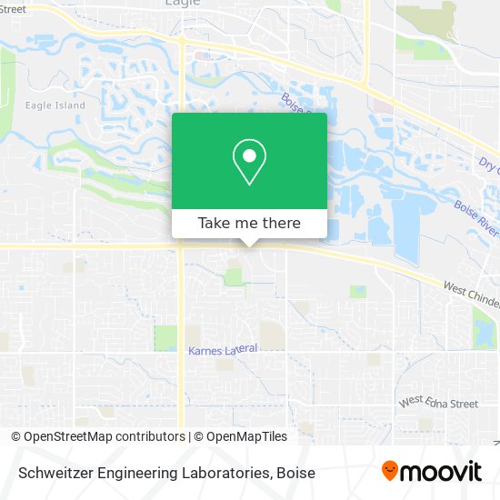 Mapa de Schweitzer Engineering Laboratories