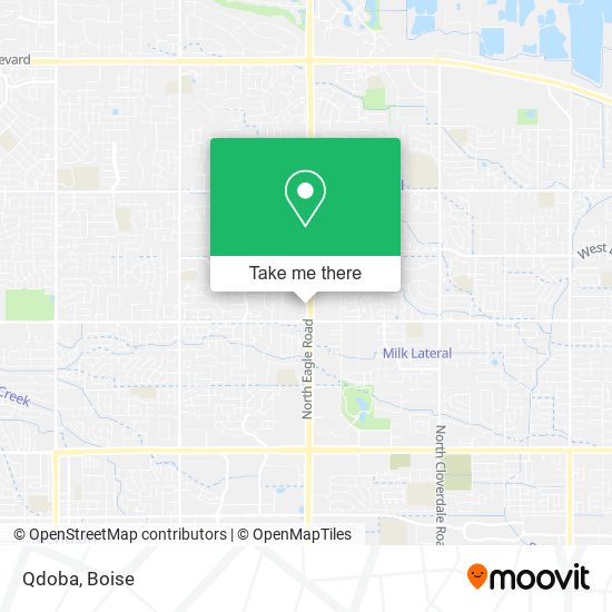 Qdoba map