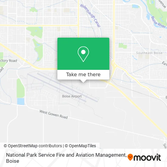 National Park Service Fire and Aviation Management map