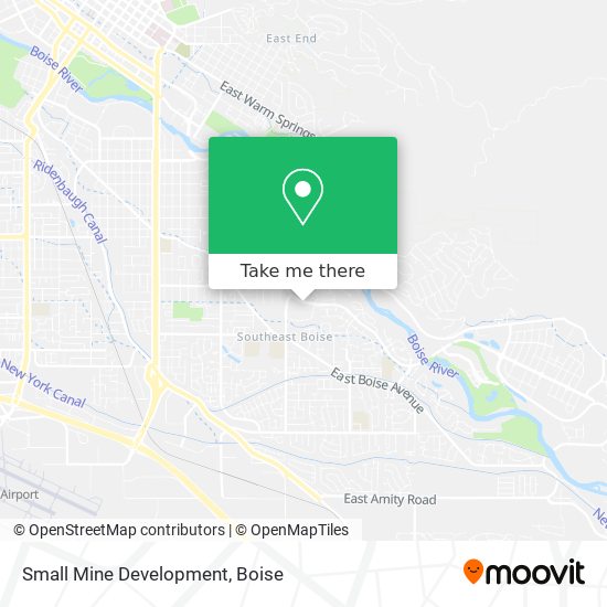 Mapa de Small Mine Development
