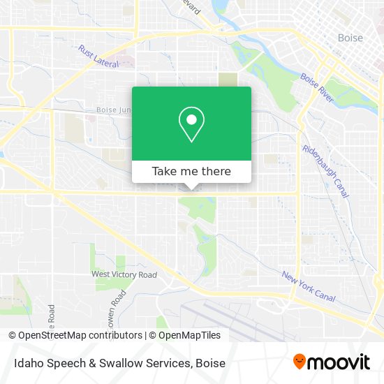 Mapa de Idaho Speech & Swallow Services