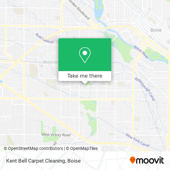 Mapa de Kent Bell Carpet Cleaning