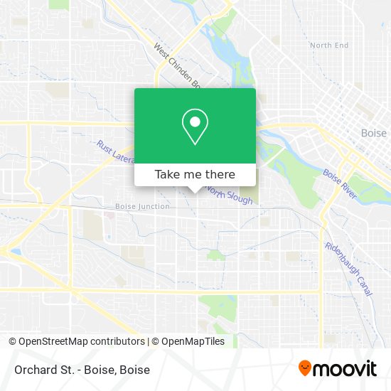 Mapa de Orchard St. - Boise