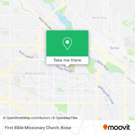 First Bible Missionary Church map