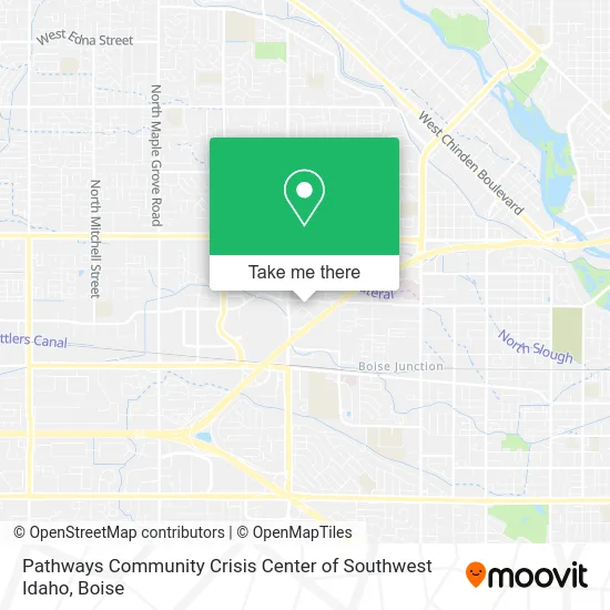 Pathways Community Crisis Center of Southwest Idaho map