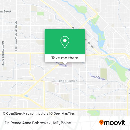 Dr. Renee Anne Bobrowski, MD map