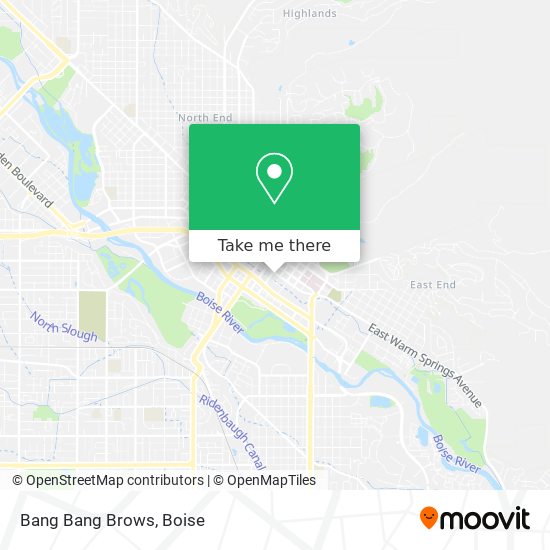 Bang Bang Brows map