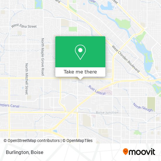 Mapa de Burlington