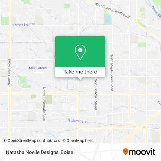 Natasha Noelle Designs map