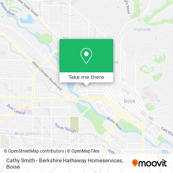 Cathy Smith - Berkshire Hathaway Homeservices map