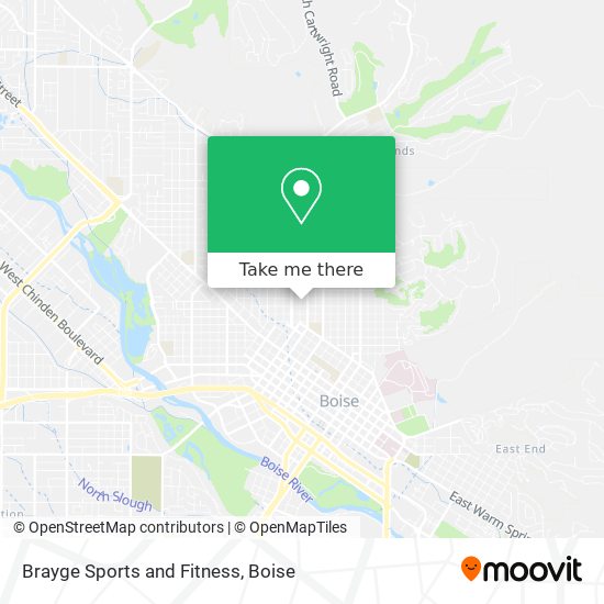 Mapa de Brayge Sports and Fitness