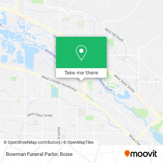 Mapa de Bowman Funeral Parlor