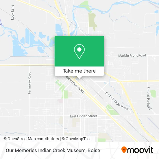 Mapa de Our Memories Indian Creek Museum