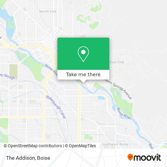 Mapa de The Addison