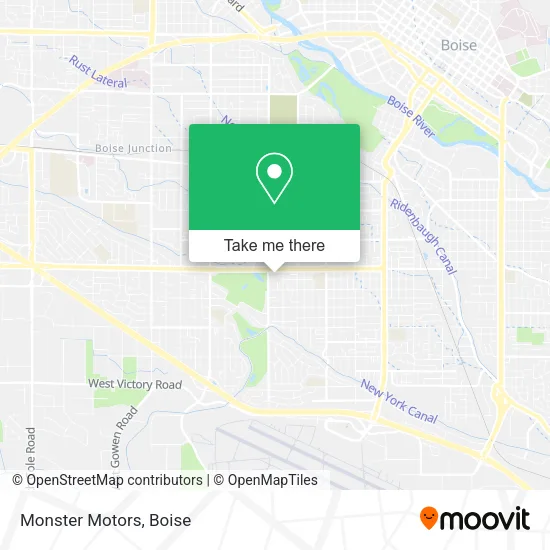 Monster Motors map