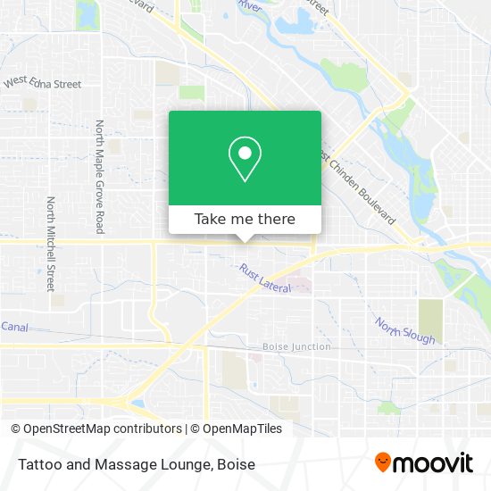 Mapa de Tattoo and Massage Lounge