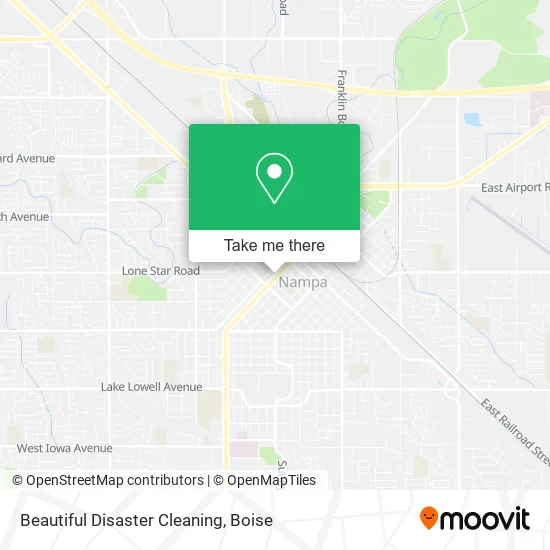 Beautiful Disaster Cleaning map