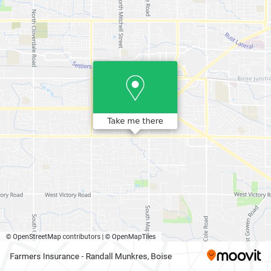 Mapa de Farmers Insurance - Randall Munkres