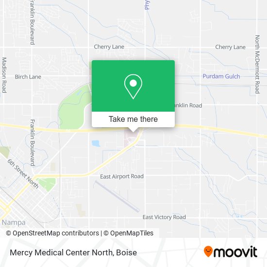 Mercy Medical Center North map