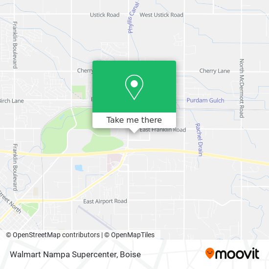 Mapa de Walmart Nampa Supercenter