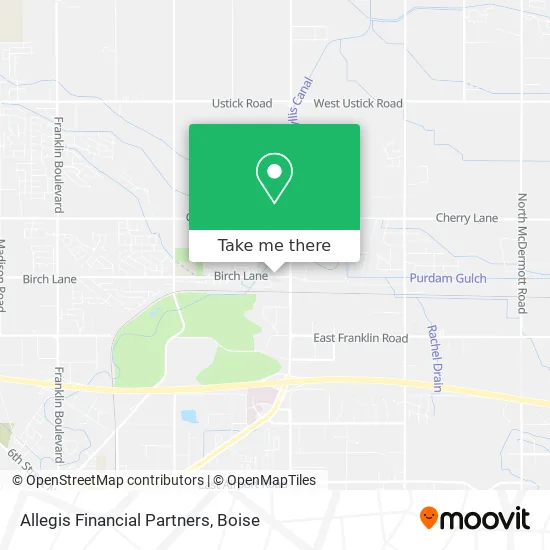 Allegis Financial Partners map