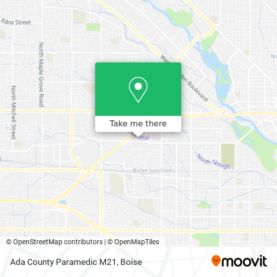 Mapa de Ada County Paramedic M21