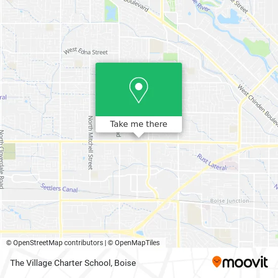 The Village Charter School map